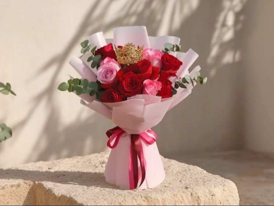 Pretty Red Romantic Dish