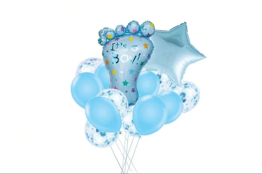 It’s boy balloons set