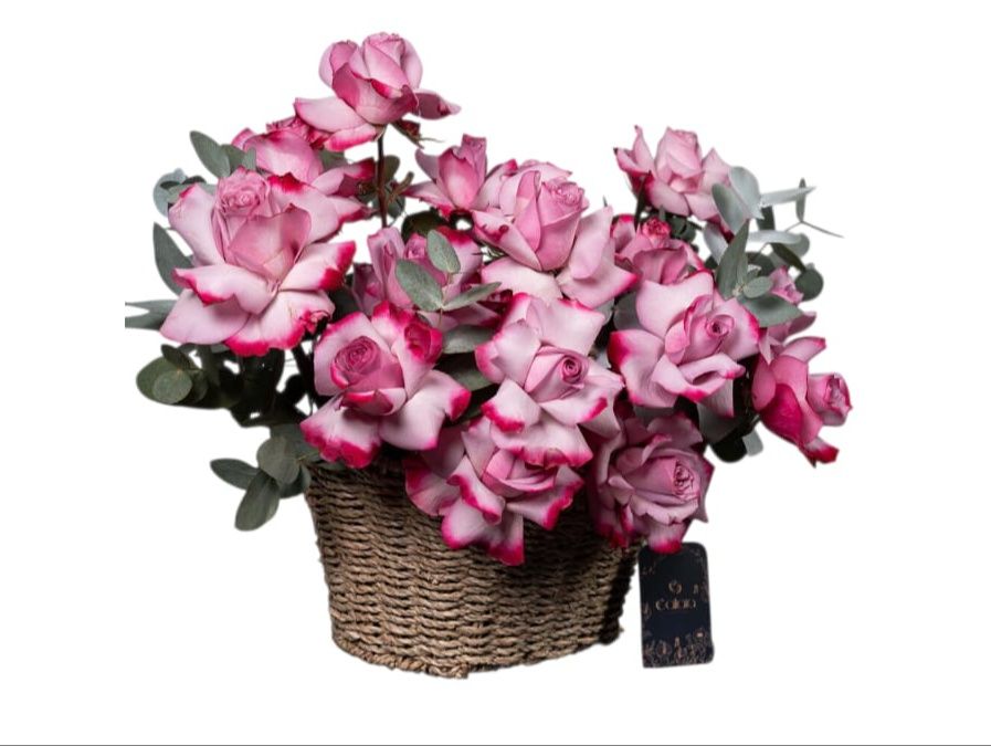 Purple Rose Basket 9