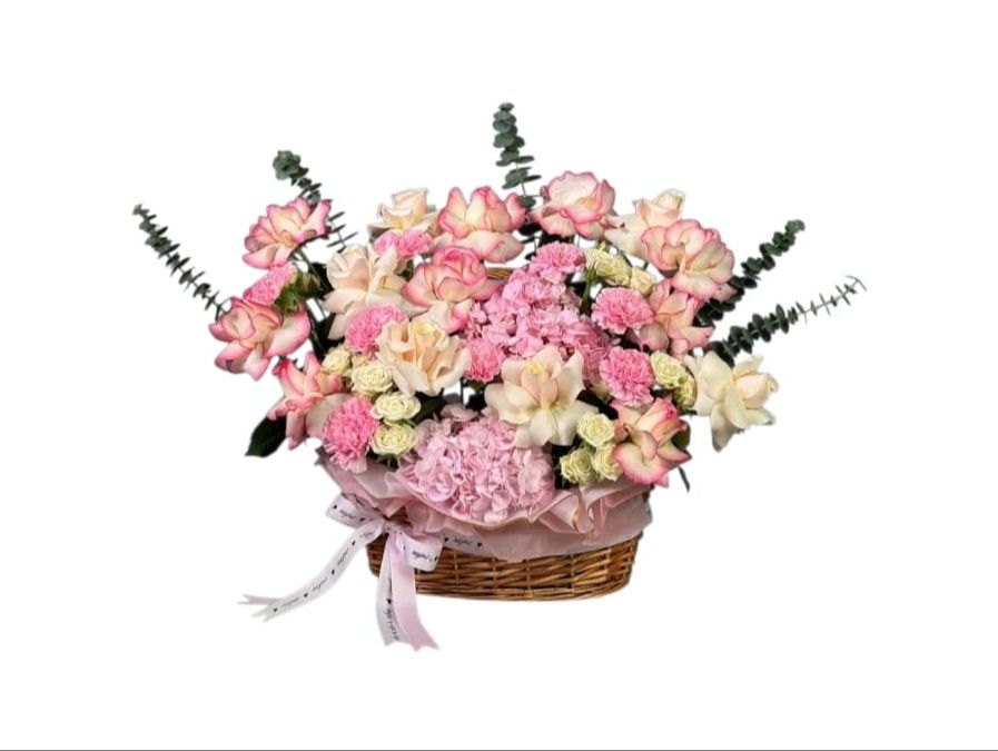 Garden Basket (Size M, Multicolour)