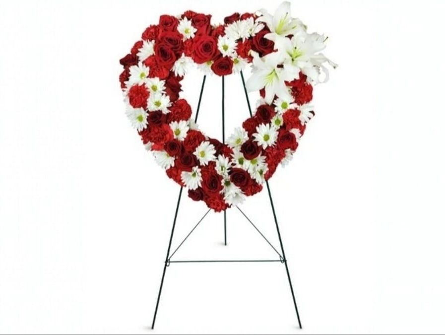 Everlasting Love Heart Wreath