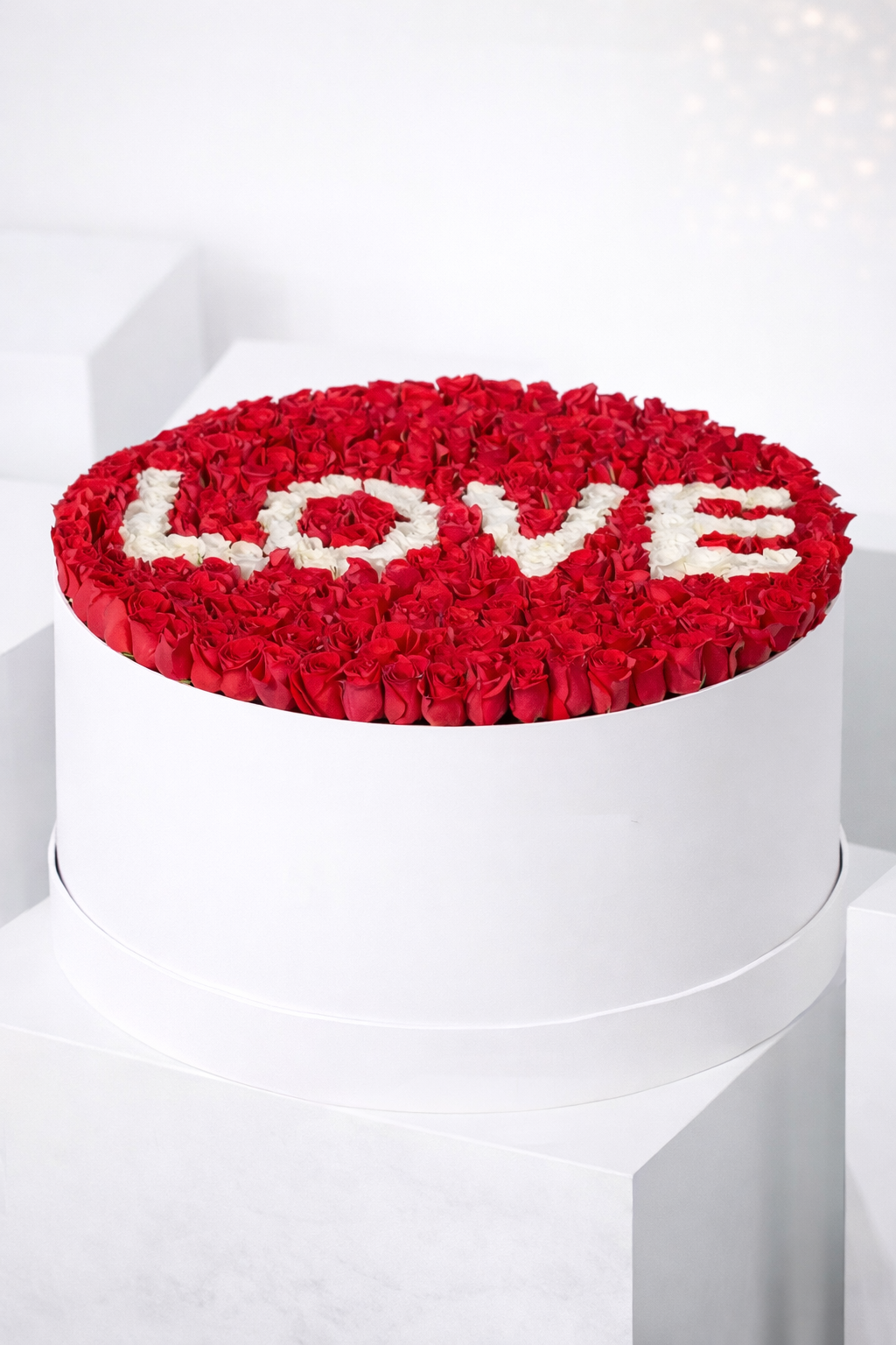 Forever Love Round Rose Box