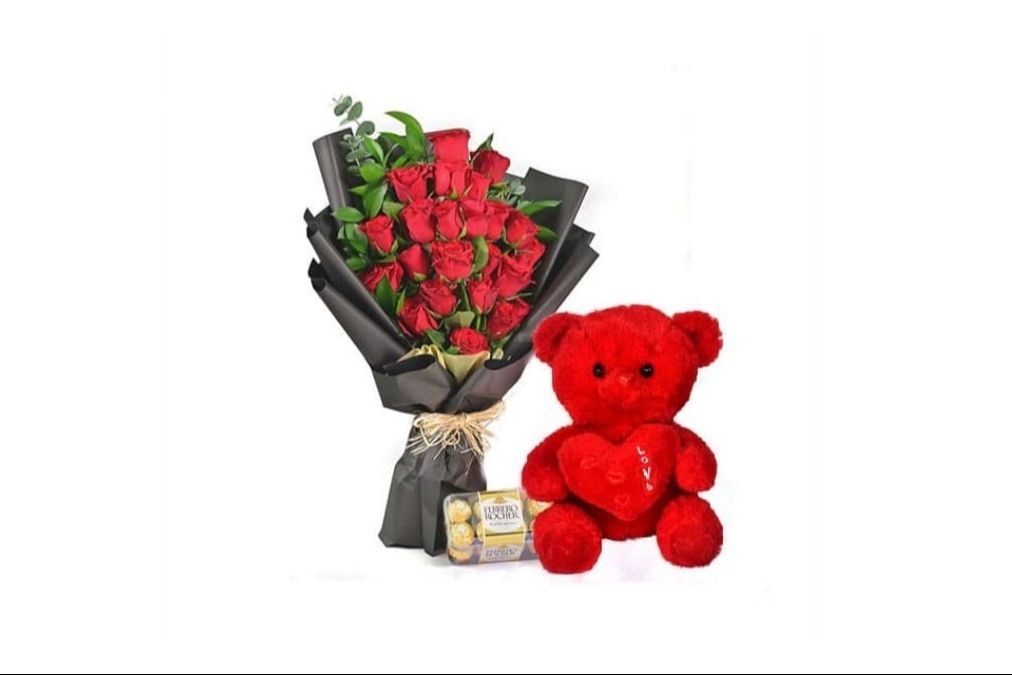 Elegant 20 Red Roses