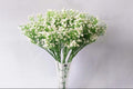 White Gypsum Vase