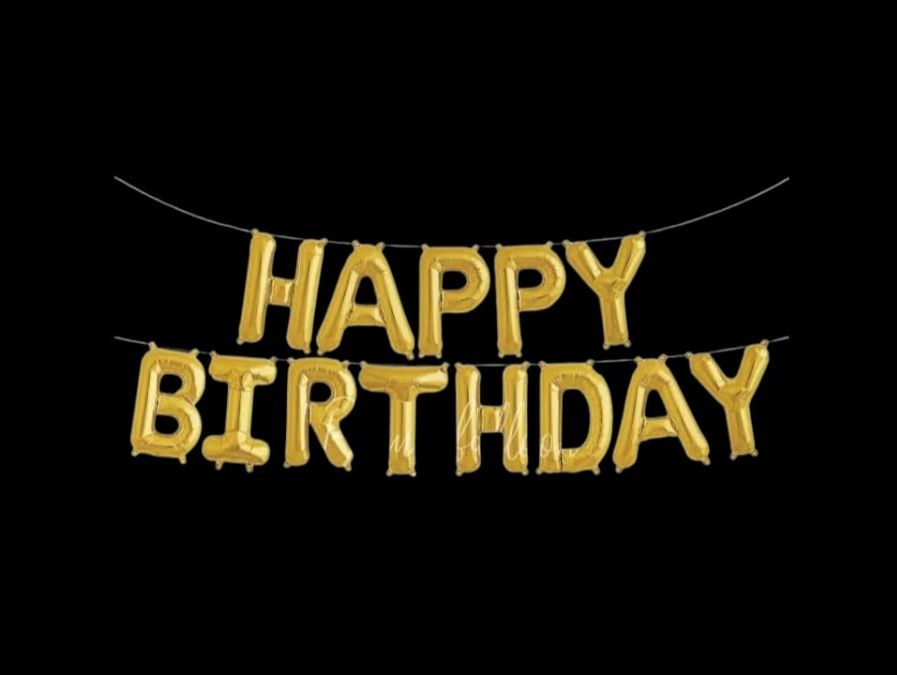 Golden Happy Birthday Theme Pack