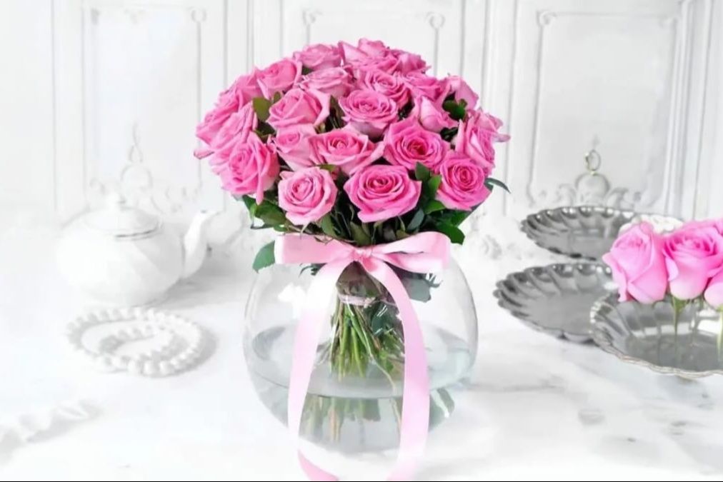 Pink Love Vase
