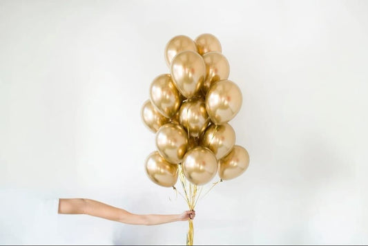 Pure Gold Balloon Bouquet