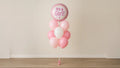 It's A Girl Balloons seat