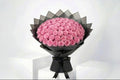 50 Premium Pink Roses Bouquet