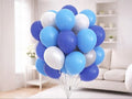 25 Blue Celebration Balloons – Helium Filled