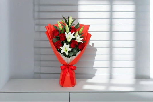 Love Lily White and Red