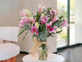 Pink Lily Vase