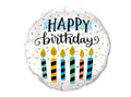 Single Birthday Foil Candle Balloon