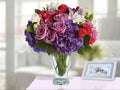 Purple Decorative Vase