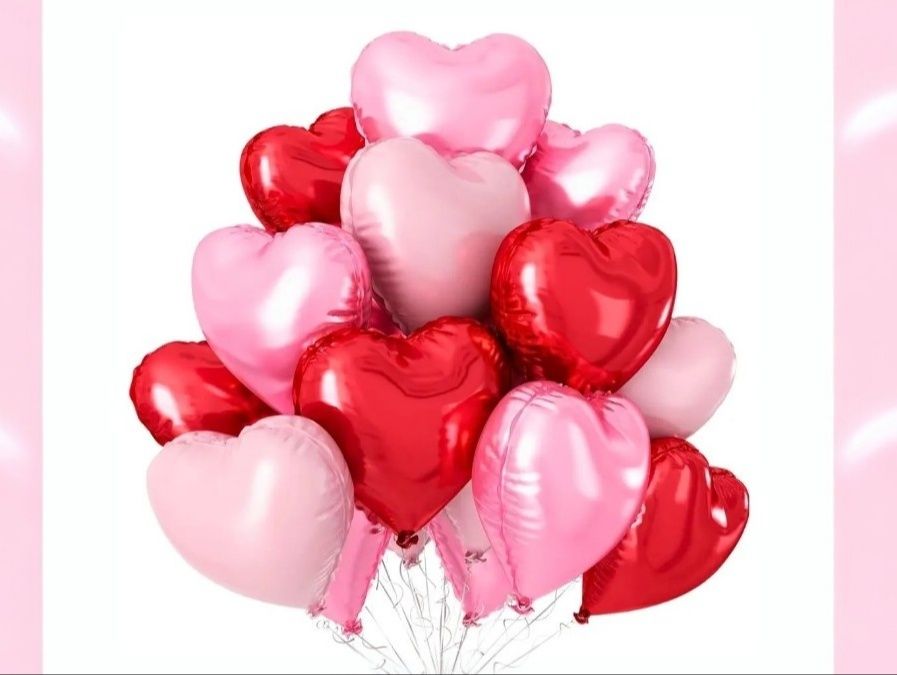 Valentine's Vibe Foil Balloon Bouquet