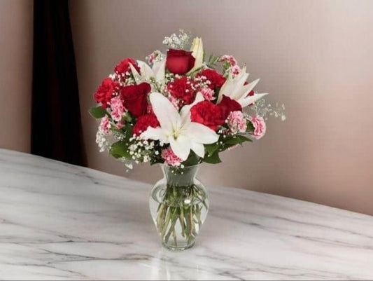 Mixed Flower Vase 7