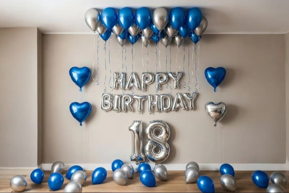 Luxury balloon decorations for Birthday