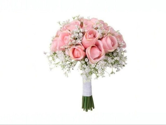 pink wedding bouquet