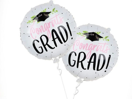 Graduate foil balloons