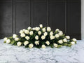 White Rose Casket Spray Regular price