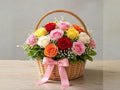 Assorted Roses Basket