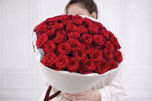 Happy Valentine's Day Bouquet 50 Pieces