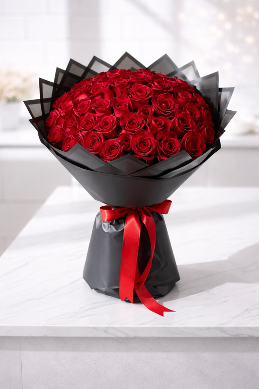 Surprise Love Two – 31 Red Roses Bouquet