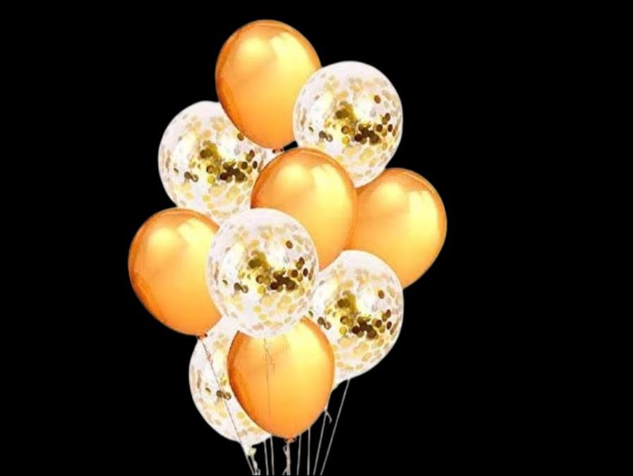 Golden Compatible Balloon