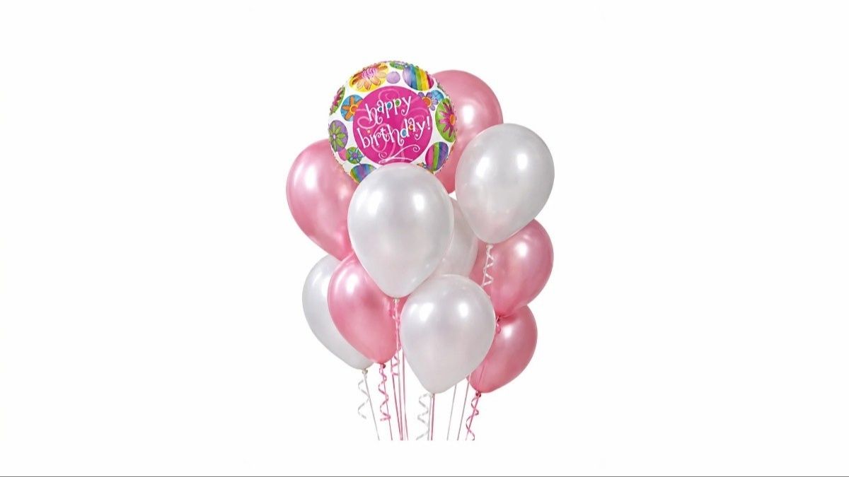 Balloon Essentials  Pink  Birthday