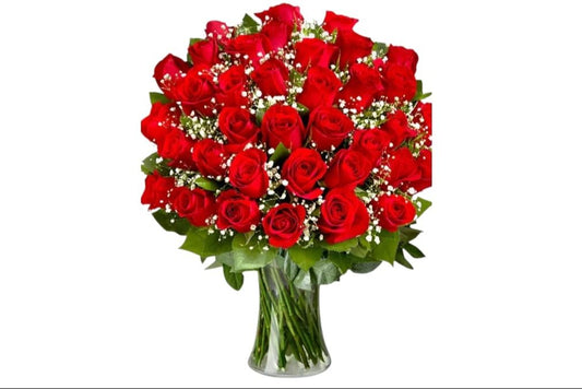 Three Dozen Premium Red Roses