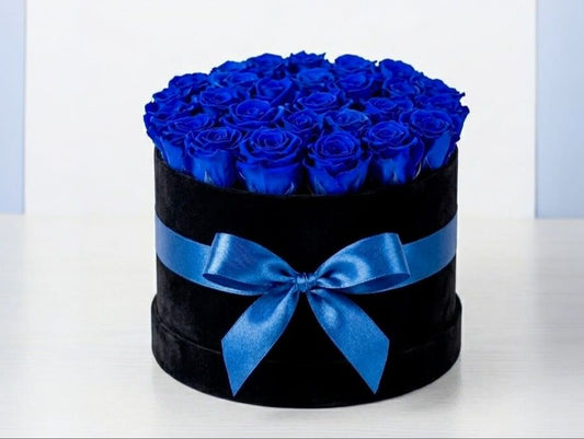 Blue Flower Box