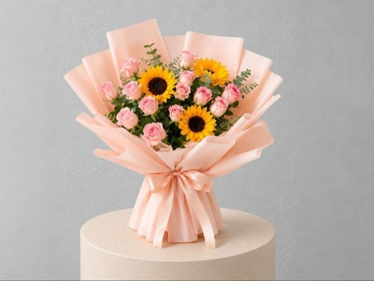 Pink Sun Flower