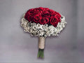 Aphrodite Red Rose Wedding Bouquet