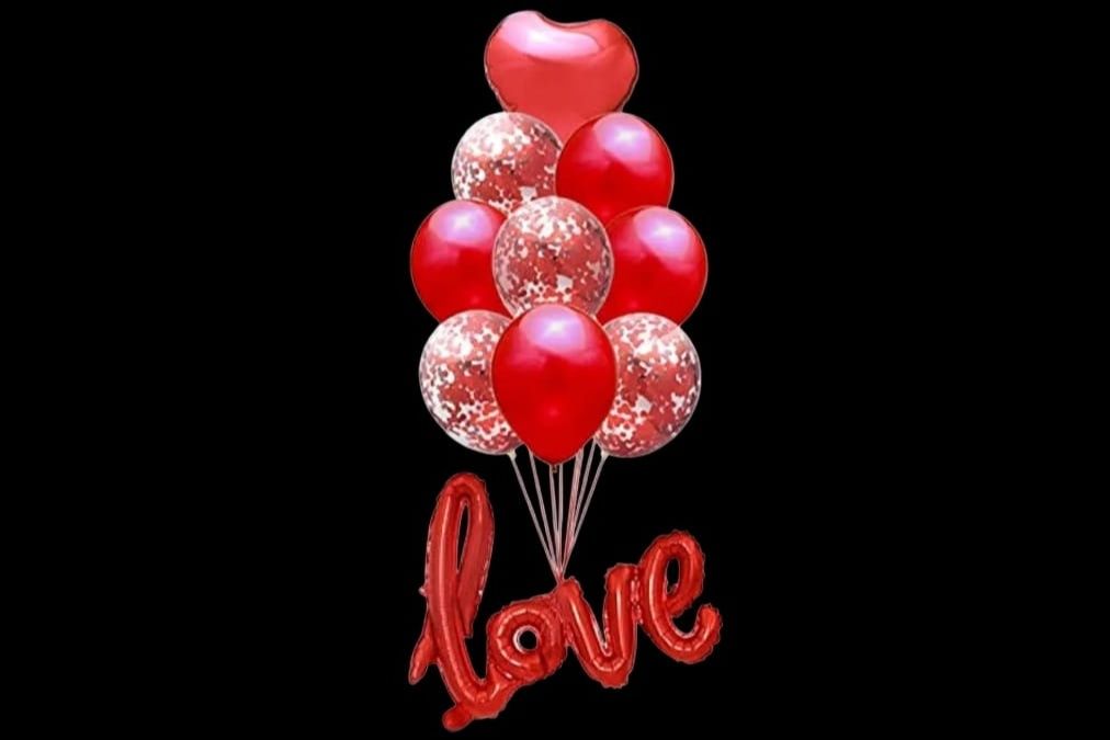 Love party celebrate balloons