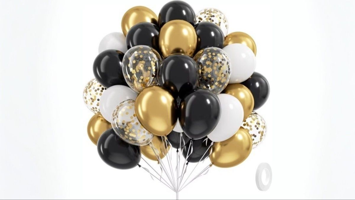 25 Mixed Helium Balloons Set