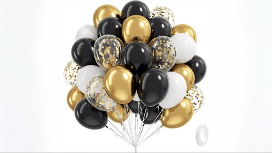 25 Mixed Helium Balloons Set