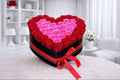 Pink And Red Roses Flower Box