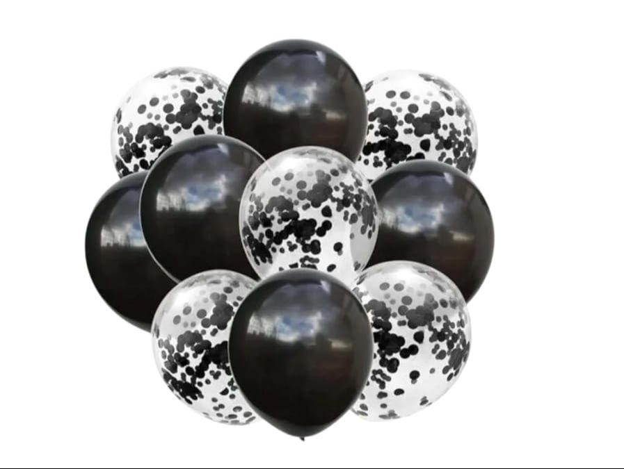 Black love balloons