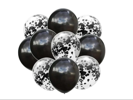 Black love balloons