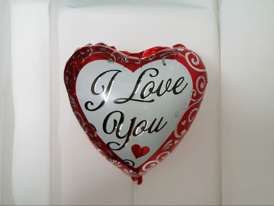Love You Helium Foil Balloons
