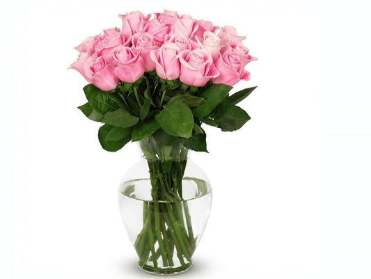 Pink Flower Vase