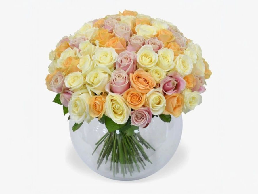 Mixed Flowers with Vase