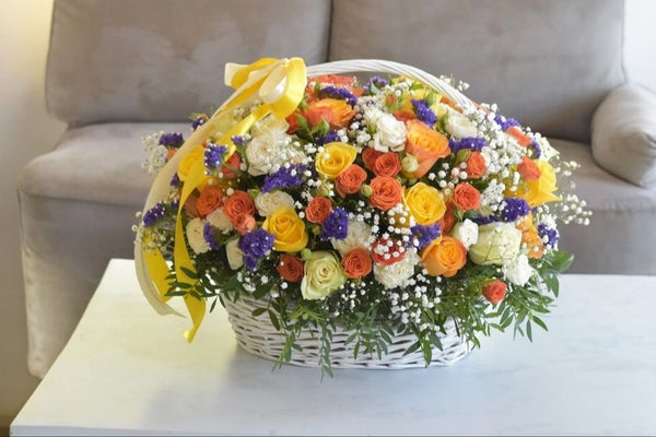 Vibrant Colors Basket