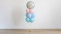 Happy Birthday Balloons Blue And Pink