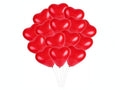 20 Red hard balloons