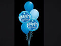 1 Seat Blue Balloons