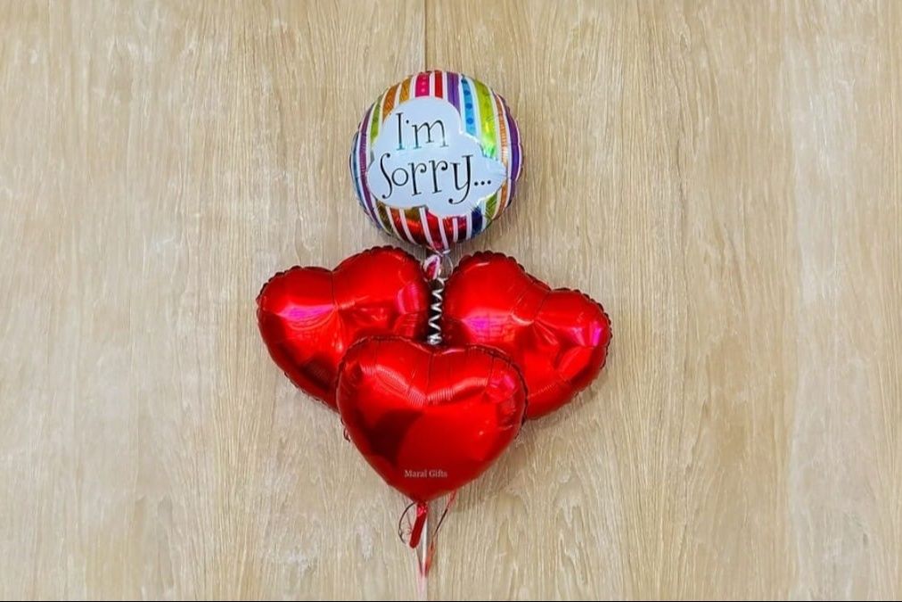 Sorry Red Heart Set