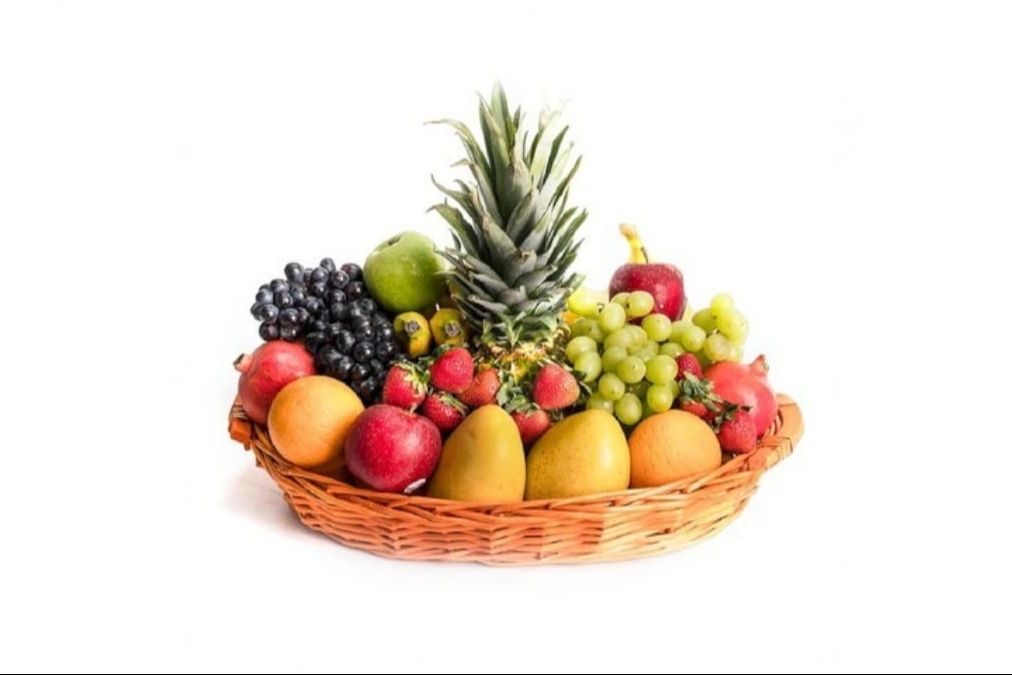 Mix fresh fruits basket large