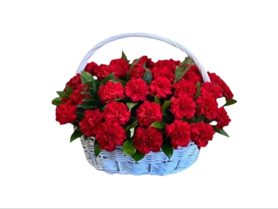 Elegant Carnation Basket 3