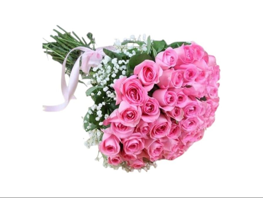 Blooming Pink Flower Arrangement
